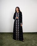 Midnight Garden – Mozah design Qatar Abaya (1)